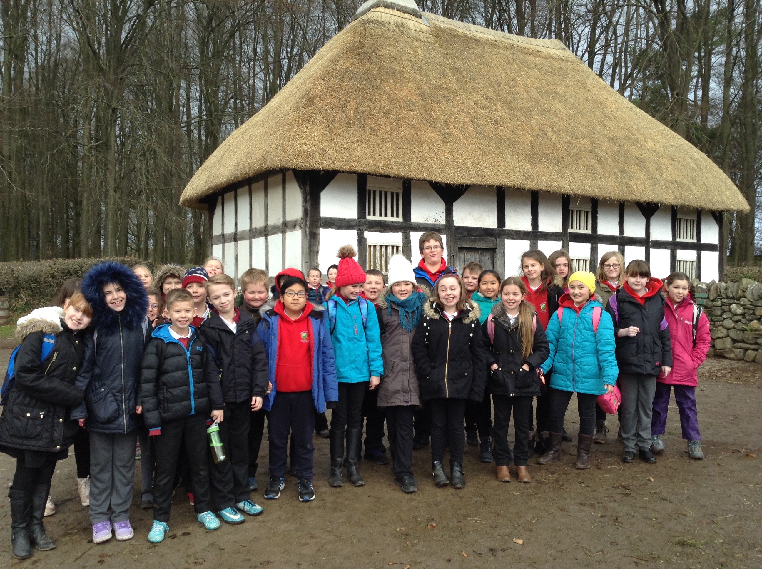 Pupils at St Fagans