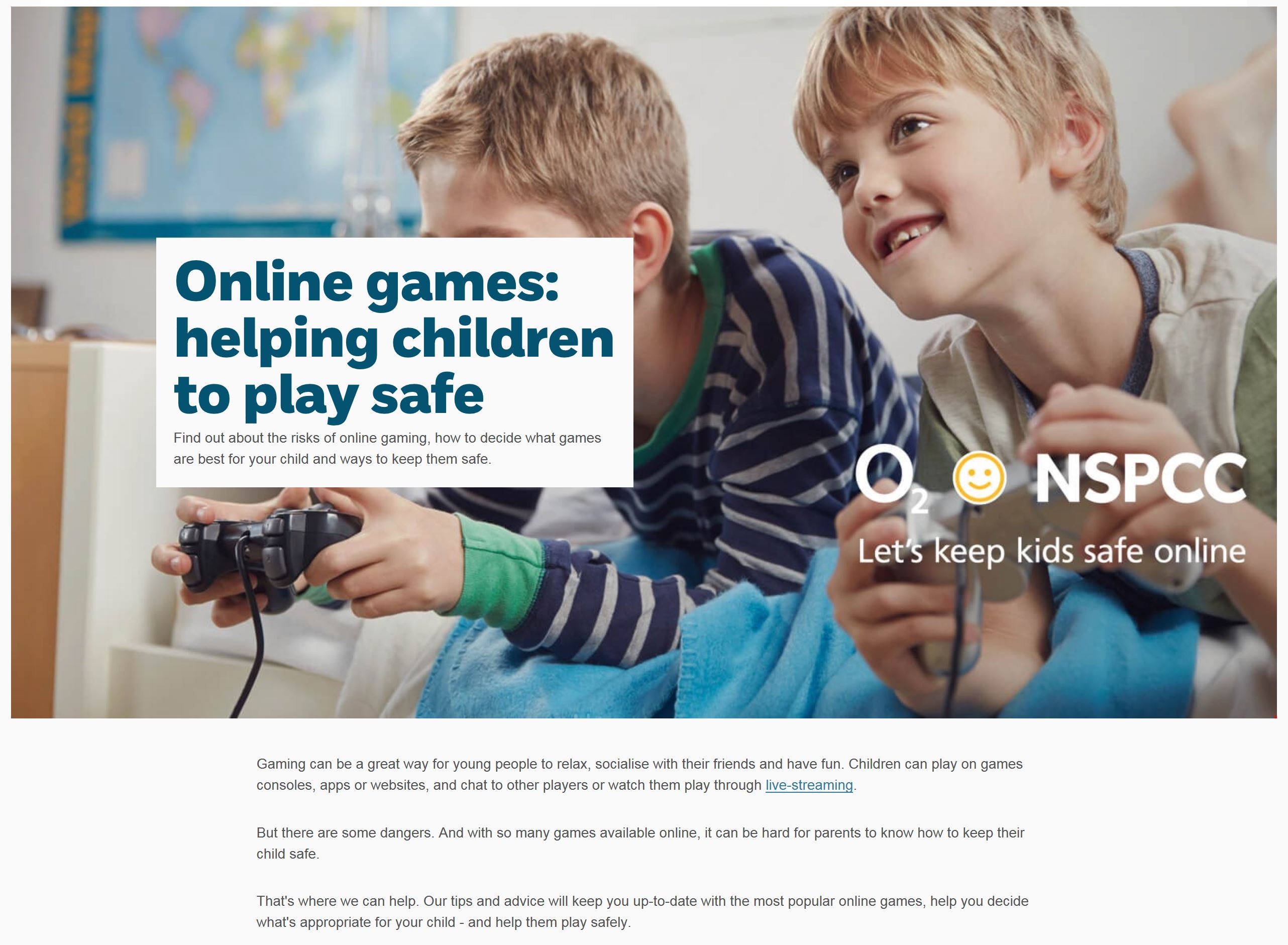 online games safety