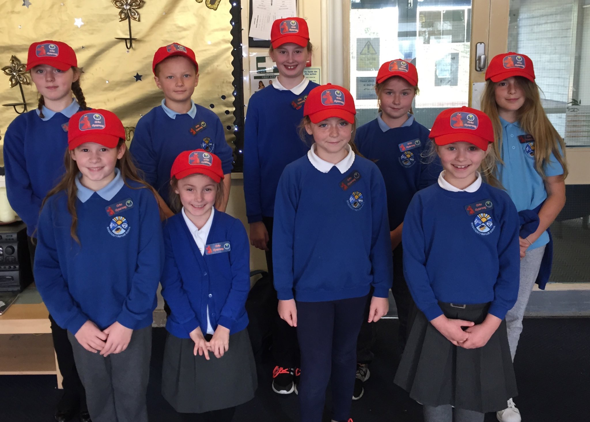 Criw Cymraeg rhos primary school